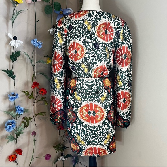 Let Me Be Floral Cut-Out Mini Dress from Anthropologie, Medium - Picture 5 of 11